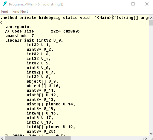 Obfuscated code