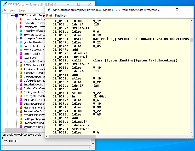 Obfuscated .NET code